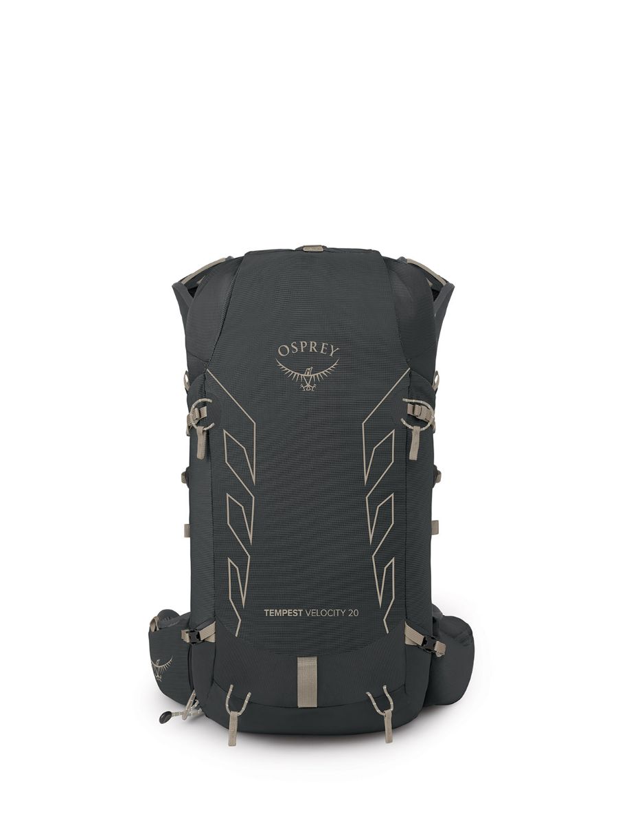 Osprey Tempest Velocity 20L i fargen Dark Charcoal Chiru Tan