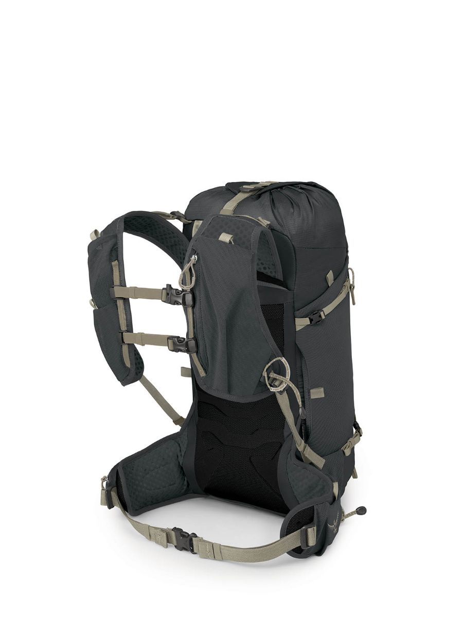 Osprey Tempest Velocity 20L i fargen Dark Charcoal Chiru Tan