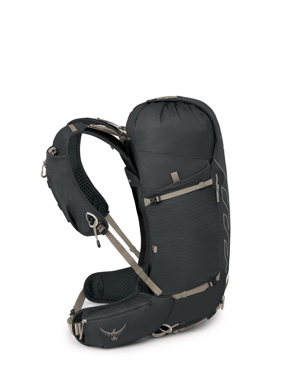 Osprey Tempest Velocity 30L i fargen Dark Charcoal Chiru Tan