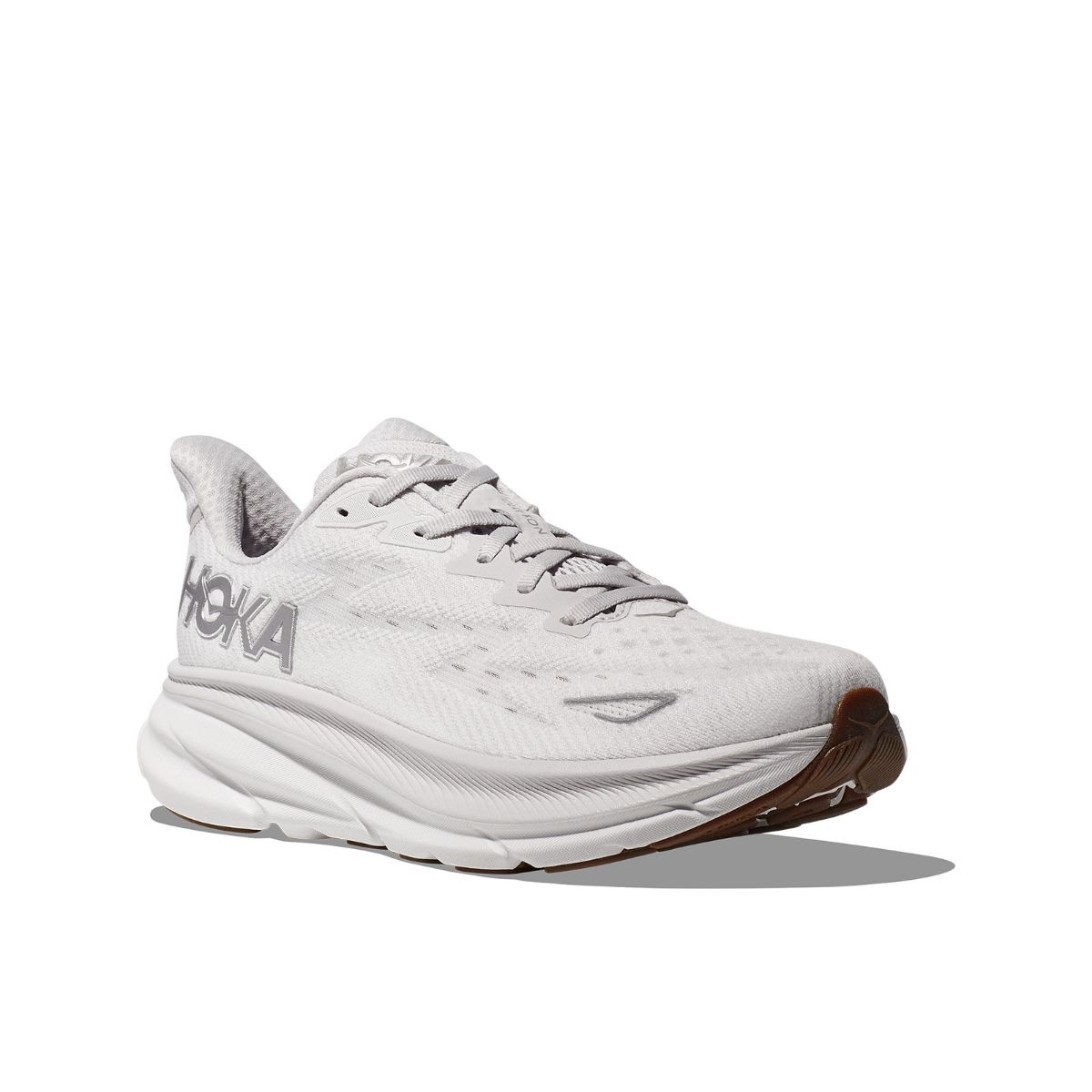 Hoka W Clifton 9 i fargen Nimbus Cloud White