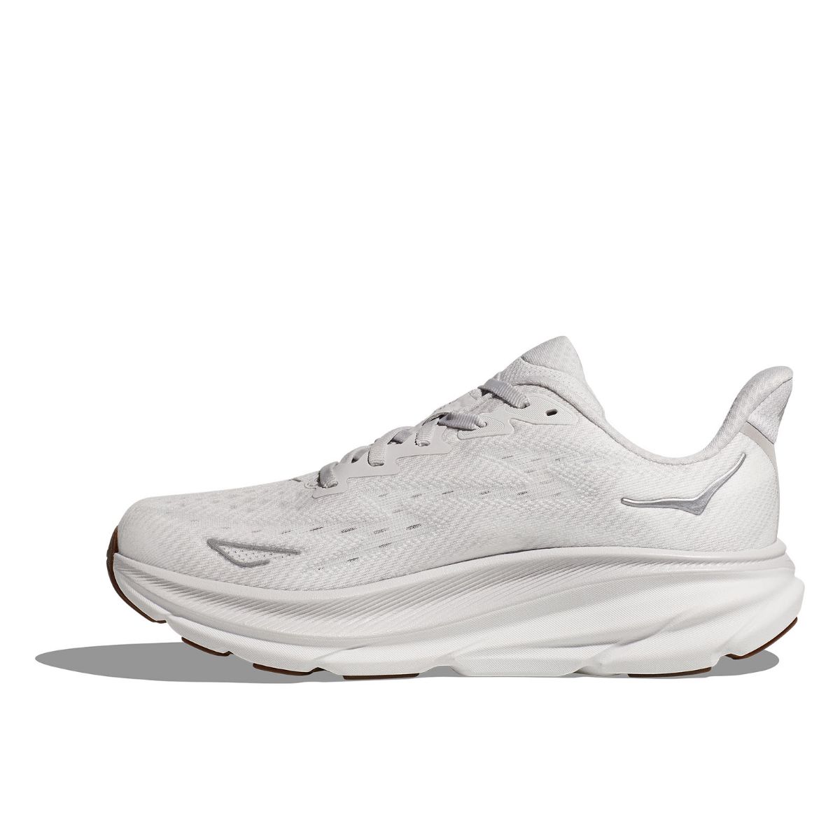 Hoka W Clifton 9 i fargen Nimbus Cloud White