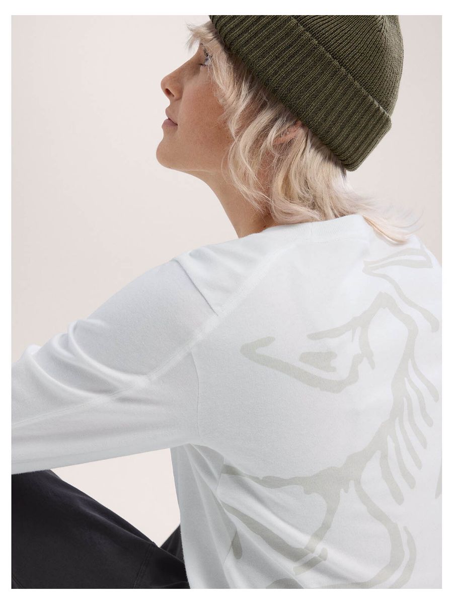 Kragg Cotton Bird Crew LS W - genser til dame fra Arcteryx