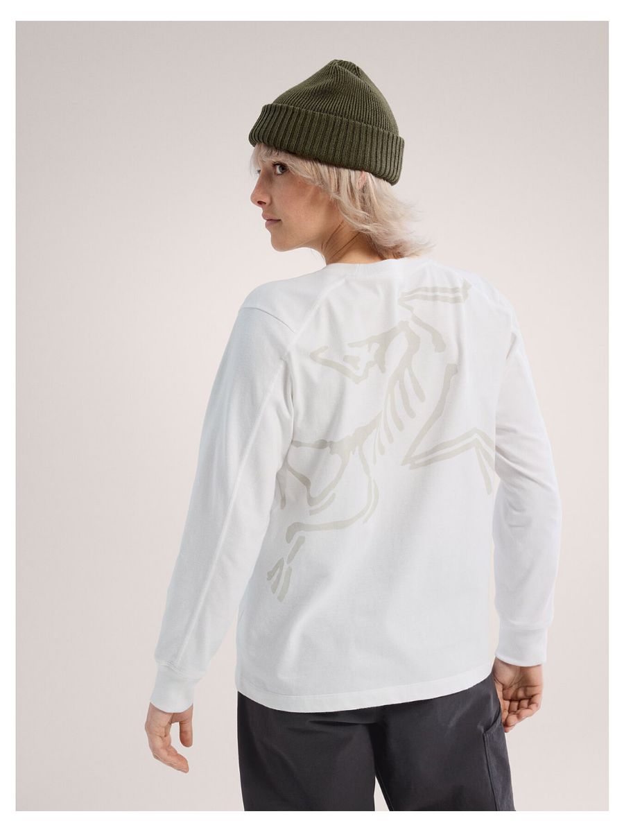 Kragg Cotton Bird Crew LS W - genser til dame fra Arcteryx