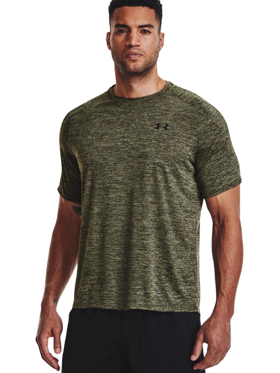 T-skjorte til herre fra Under Armour i fargen Marine Od Green/Black