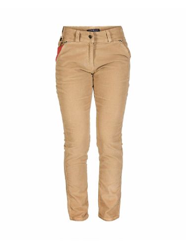 Amundsen Fjordcord Slacks Womens i fargen Desert	