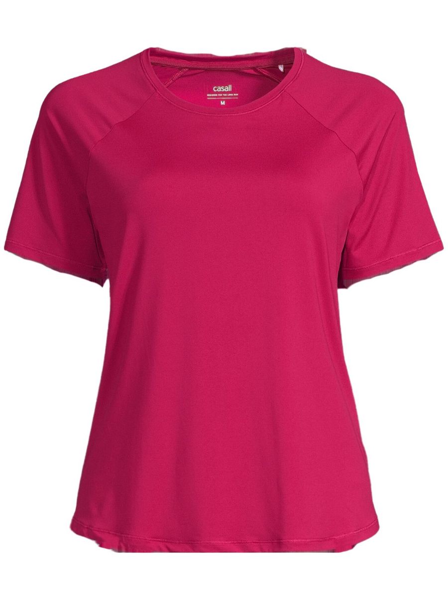 Rosa T-skjorte til trening til dame. Casall Essential Tee