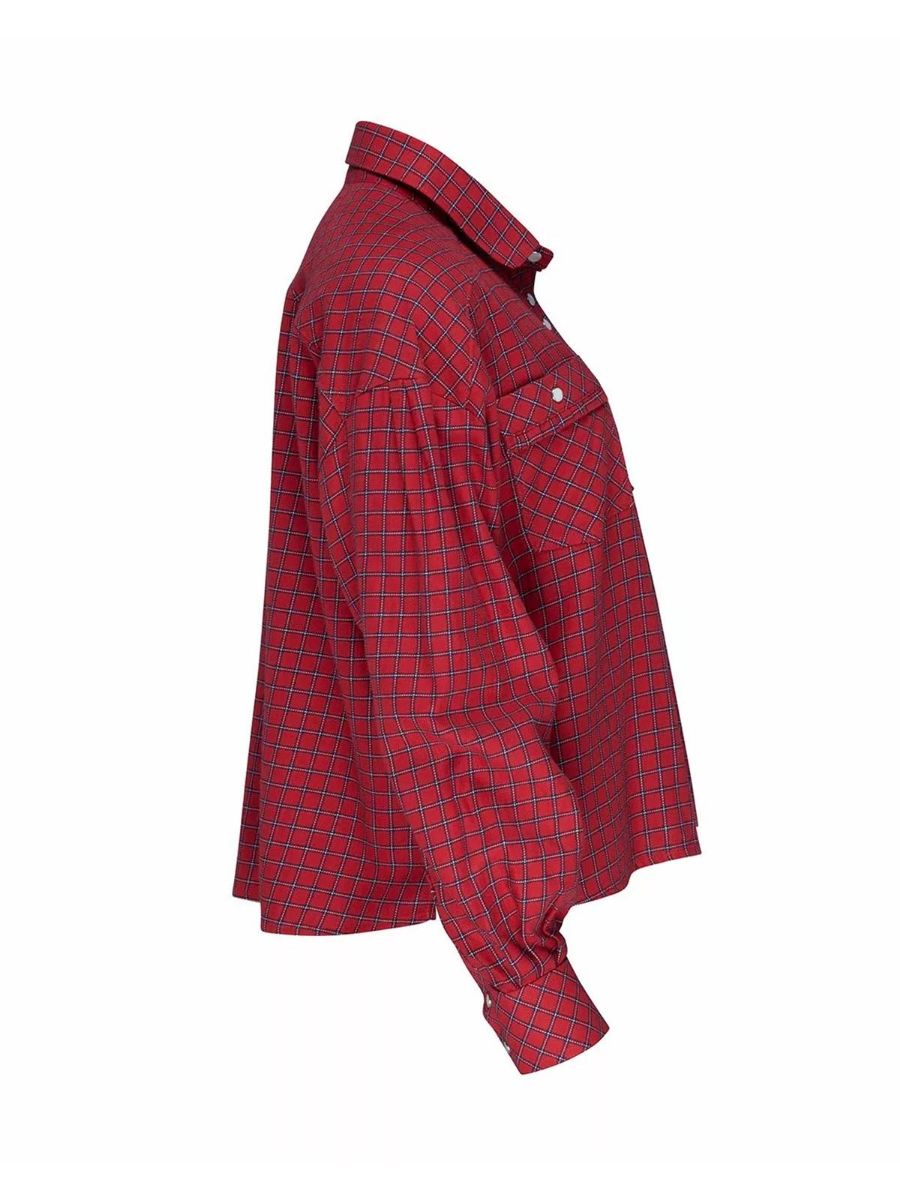 Amundsen Wild Country Shirt Womens i fargen Chequered Red