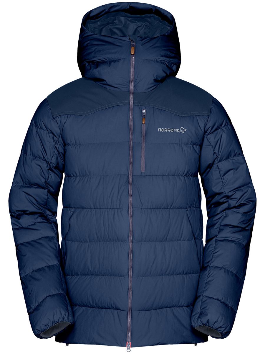 trollveggen Thermal Pro Jacket til herre fra Norrøna i fargen Indigo Night