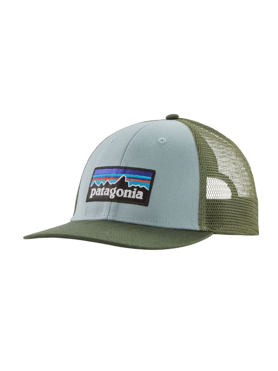 Patagonia Trucker caps i fargen Thermal Blue