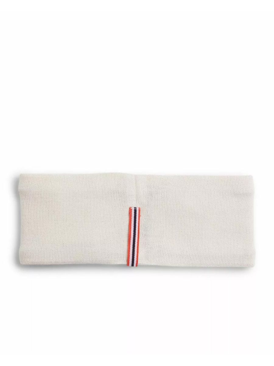 Amundsen Headband i fargen White med ton-i-ton logo