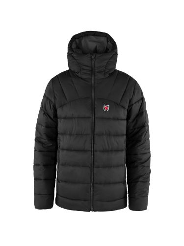 Lett og varm dunjakke til herre i Black Basalt fra Fjällräven. Perfekt til vinteraktivitet eller hverdag