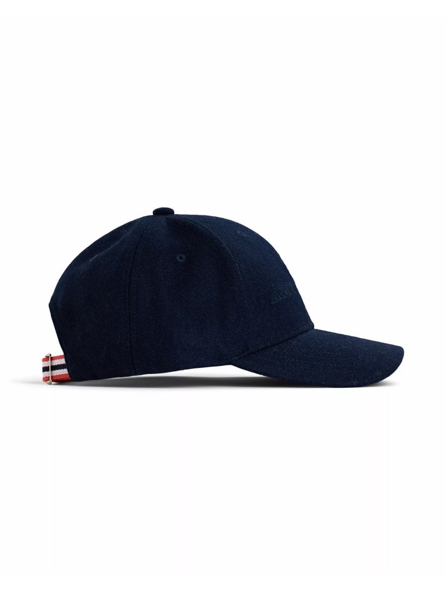 Ullcaps fra Amundsen til dame og herre i fargen Faded Navy