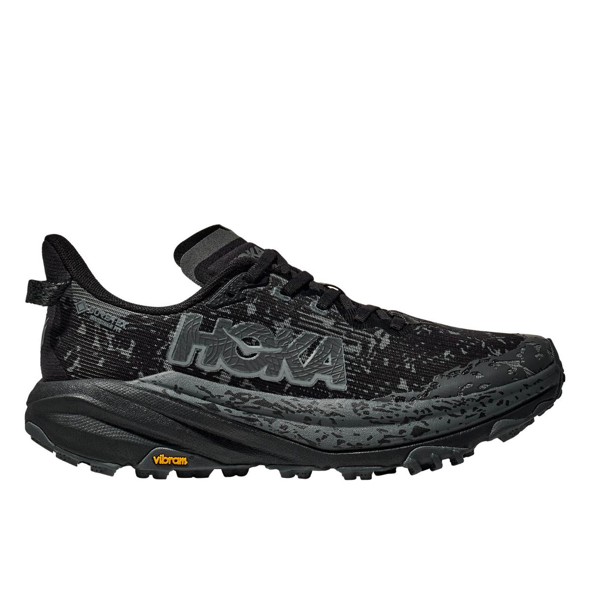 W Speedgoat 6 GTX WIDE til dame fra Hoka, en god terrengsko med optimalt grep og demping