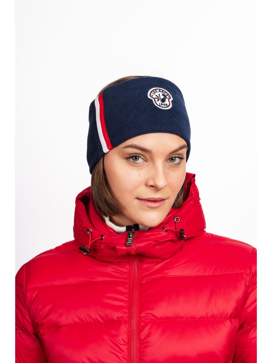 Amie Headband fra Les Arcs- det populære pannebåndet i fleece i fargen Navy