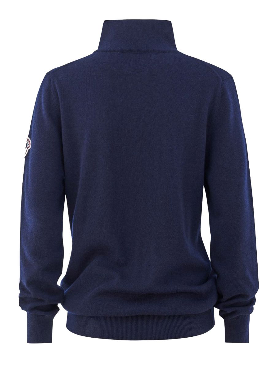 Pologenser til dame med halfzip fra Les Arcs i fargen Navy