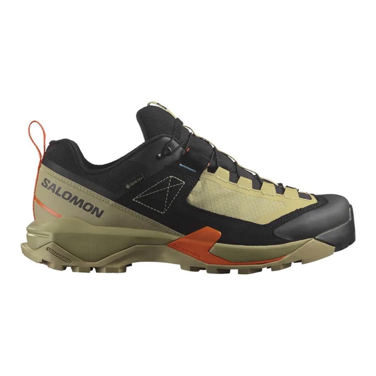 X ULTRA ALPINE GORE-TEX fra Salomon er en sko som gir godt feste i terrenget, men likevll oppleves smidig og komfortabel når du ønsker å øke farten	