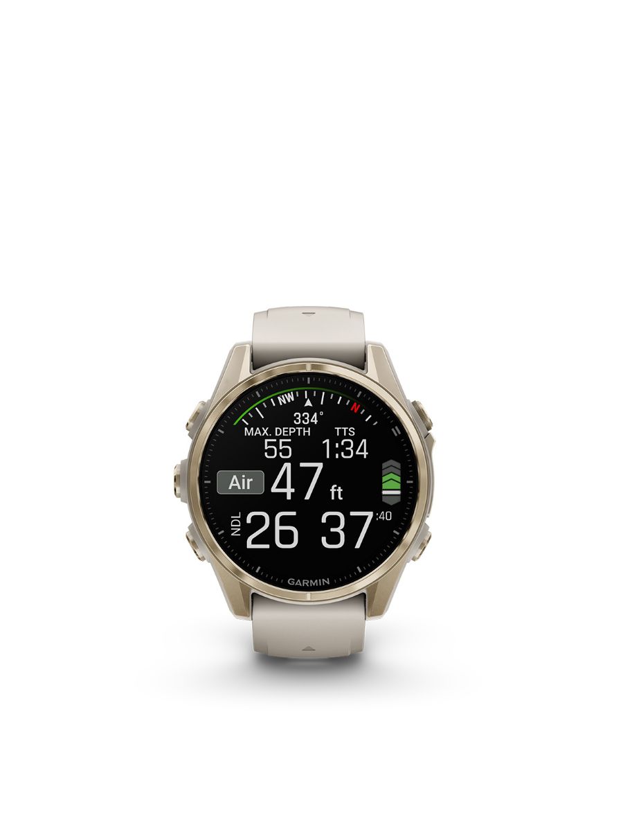 Garmin Fenix 8, 43 mm,  Amoled. Pulsklokke fra Garmin