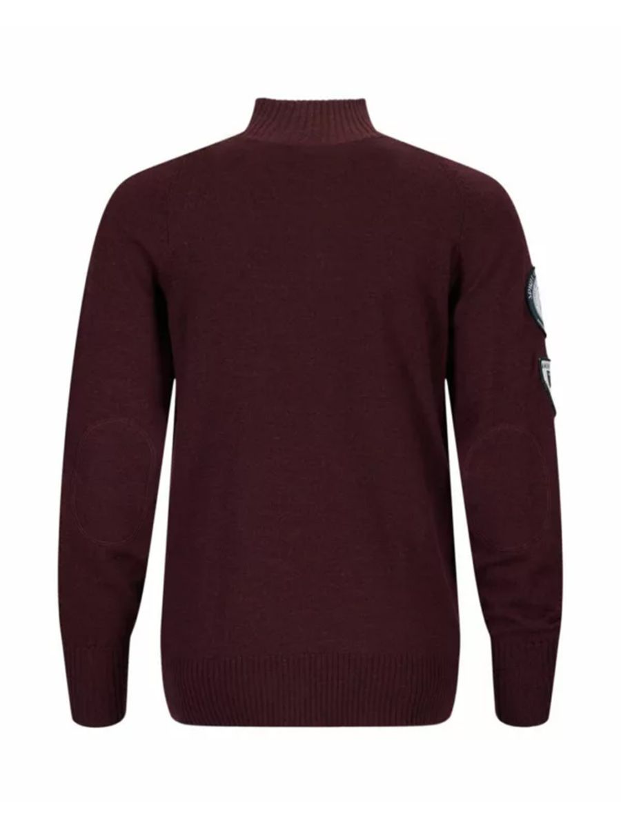 Amundsen Peak Half Zip Womens i fargen Heather. Ullgenser fra Amundsen til dame