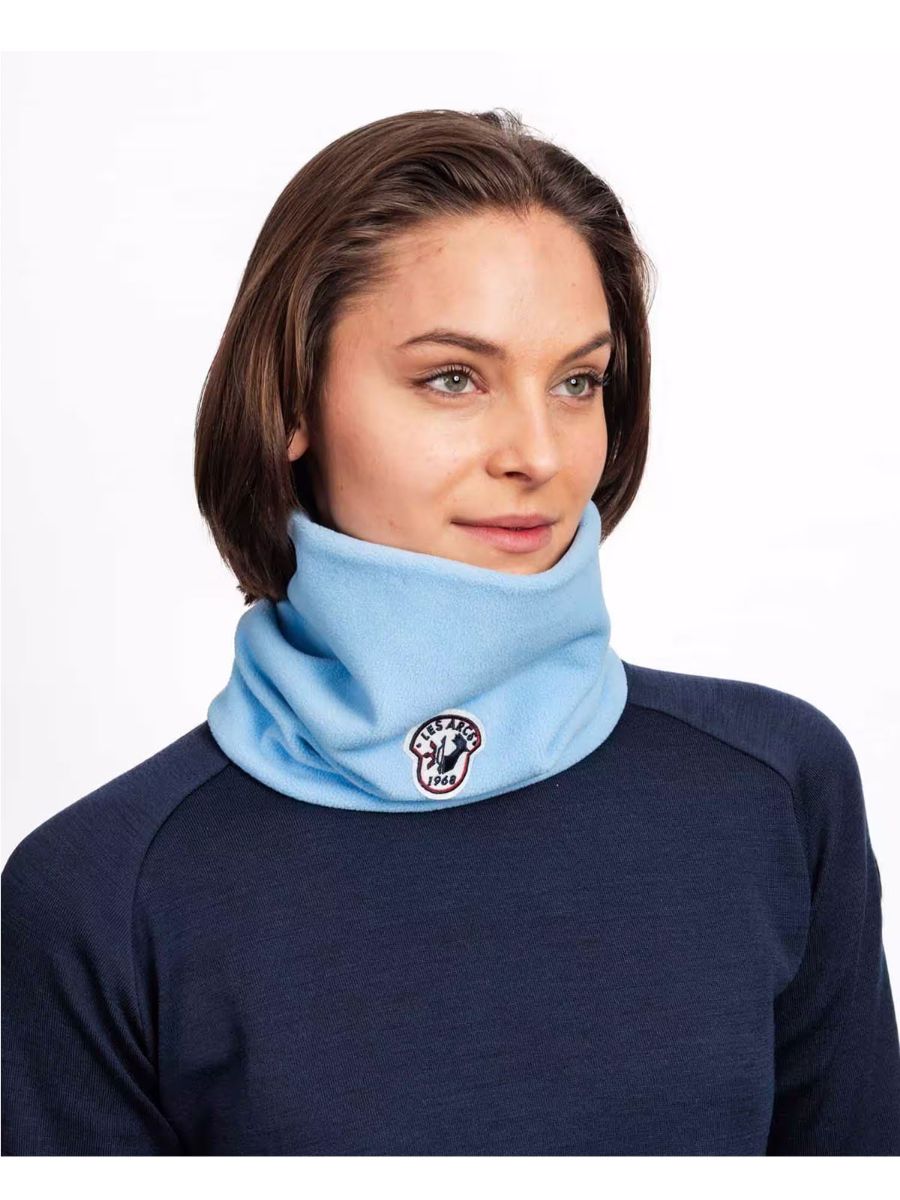 Camille Neckwarmer fra Les Arcs- en klassisk hals i fleece til dame og herre