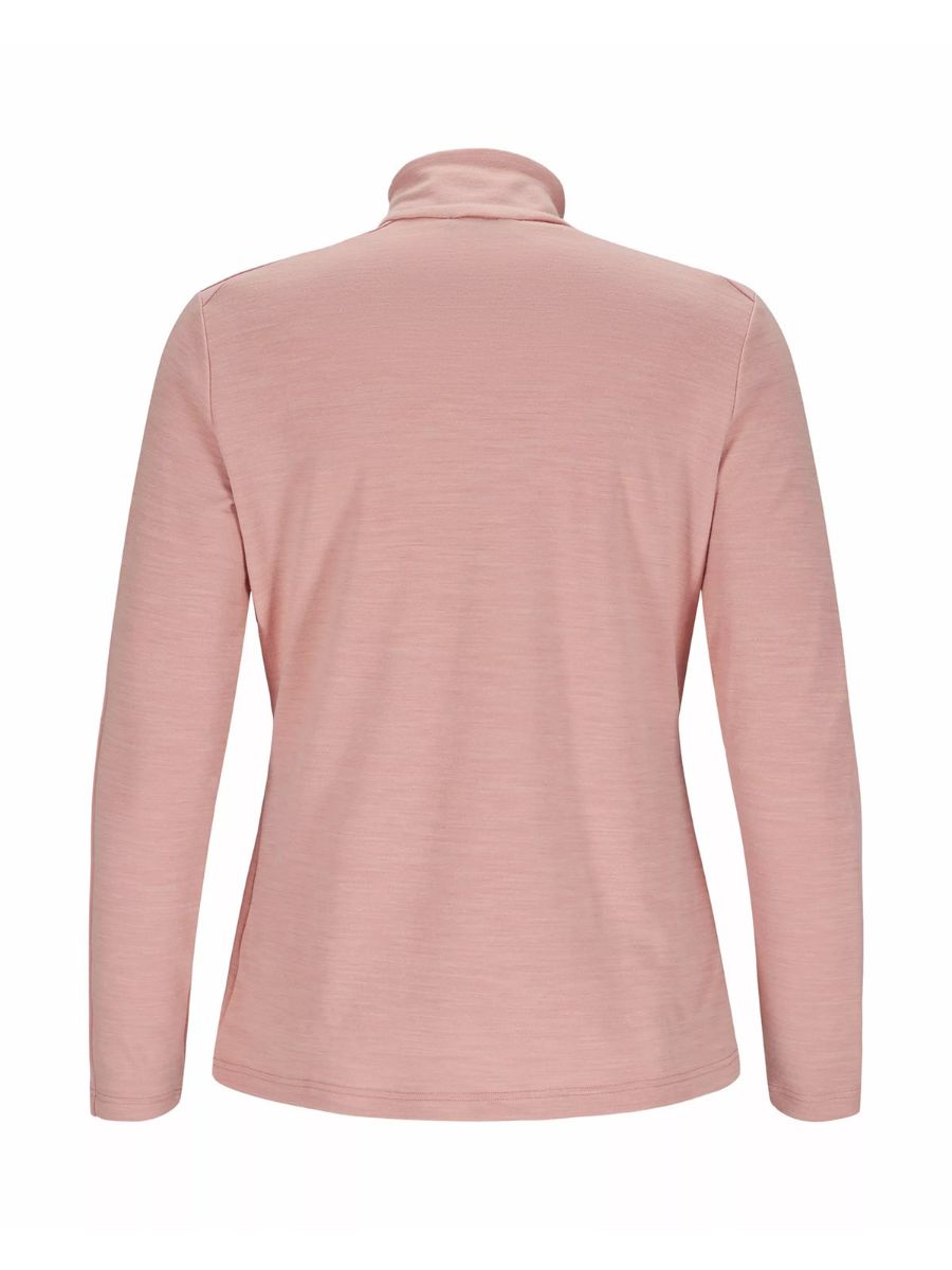 Amundsen 5mila Half Zip W i fargen Blush Pink