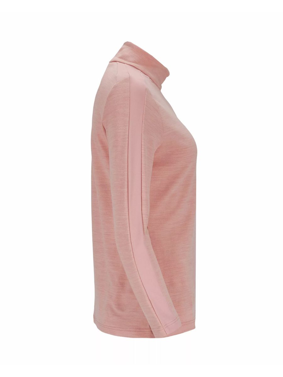 Amundsen 5mila Half Zip W i fargen Blush Pink