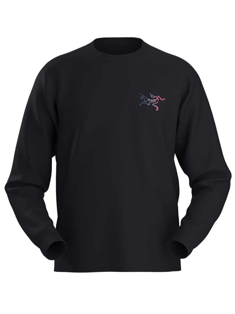 Longsleeve til herre fra Arcteryx i bomull med tøft print på ryggen