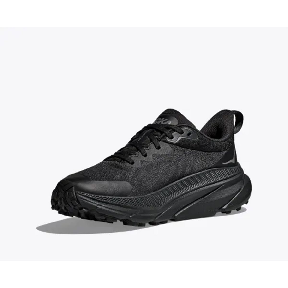 Hoka Challenger 7 til herre i fargen black balck med nyeste GORE-TEX membran uten flour