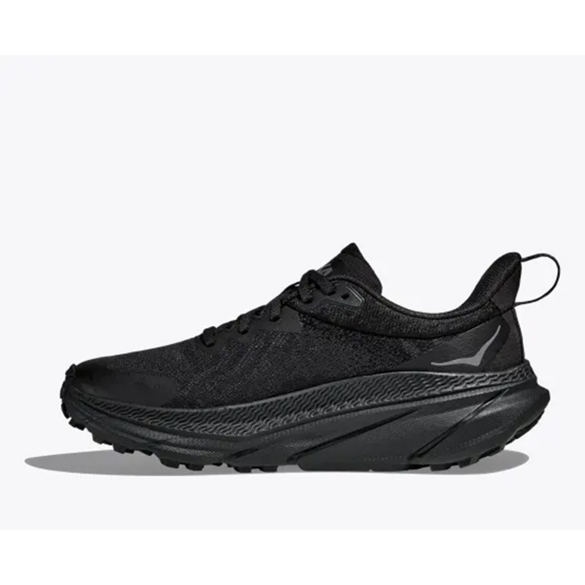 Hoka Challenger 7 til herre i fargen black balck med nyeste GORE-TEX membran uten flour