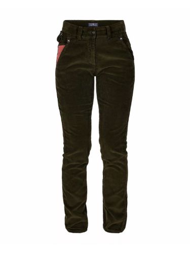 Bukse i cord fra Amundsen i fargen Earth