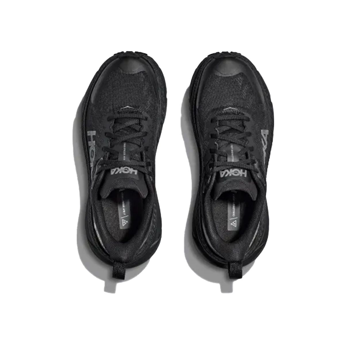 Hoka Challenger 7 til herre i fargen black balck med nyeste GORE-TEX membran uten flour	