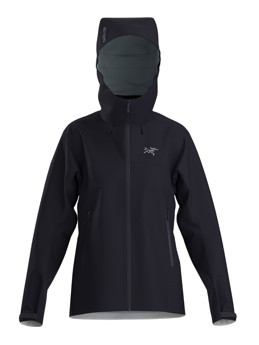 Robust og solid skalljakke til dame fra Arcteryx i Black