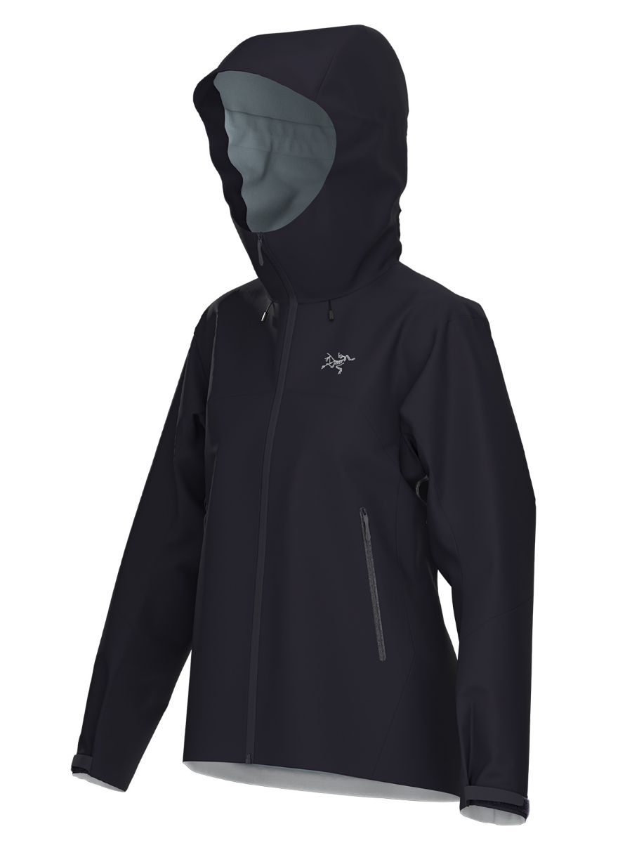 Robust og solid skalljakke til dame fra Arcteryx i Black