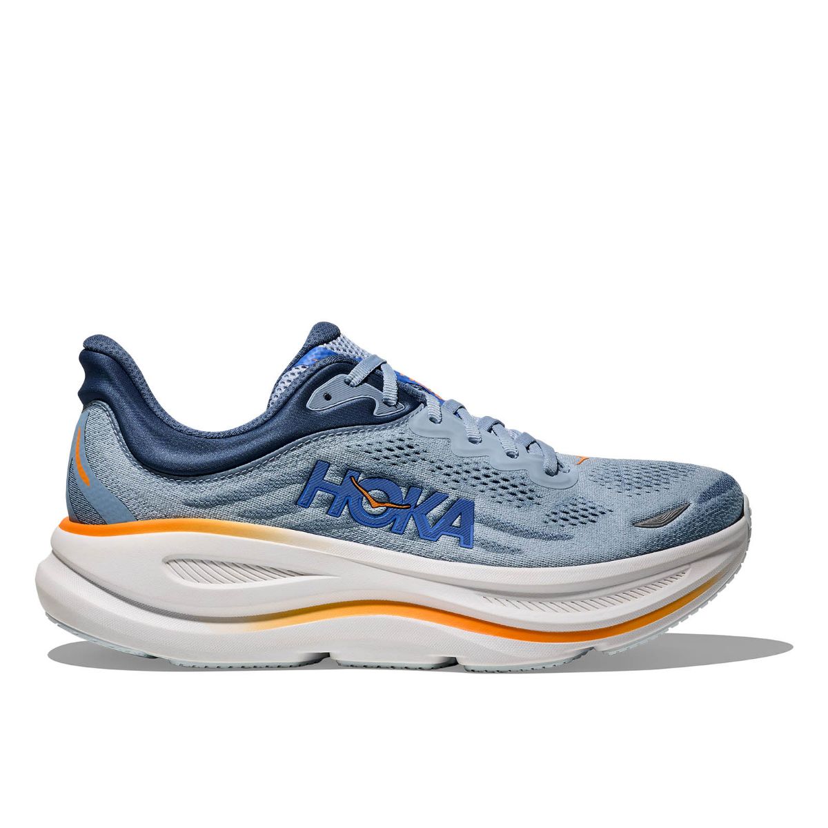 Hoka Bondi 9 i fargen Drizzle Downpour