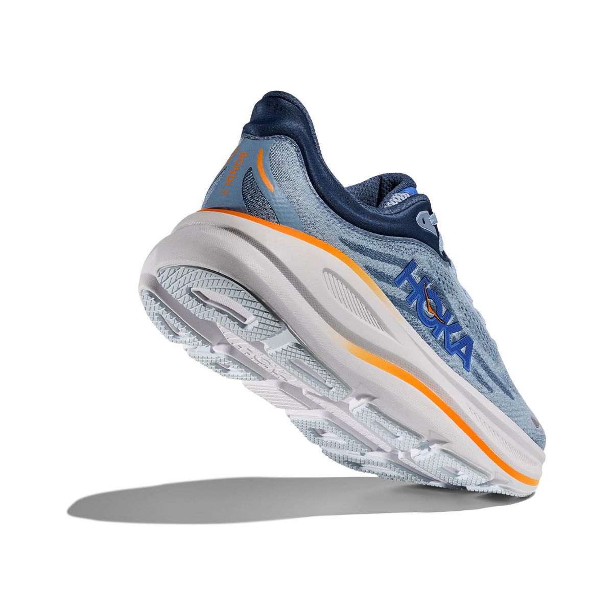 Hoka Bondi 9 i fargen Drizzle Downpour