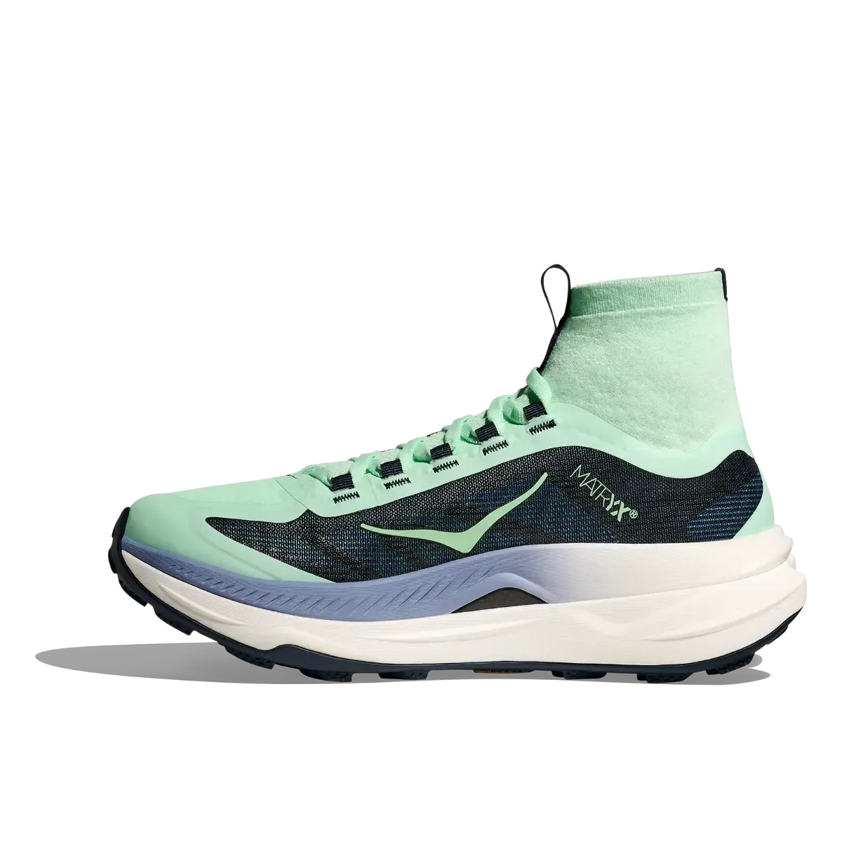 Hoka Tecton X 3 til dame i fargen Mint Fluorite/Varsity Navy (MTV)