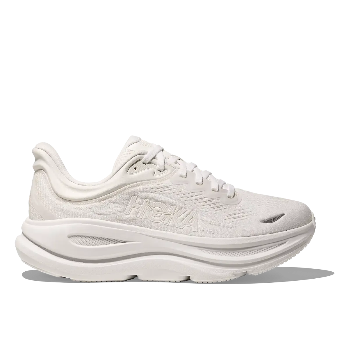 Hoka W Bondi 9 til dame i fargen White White (WWH)