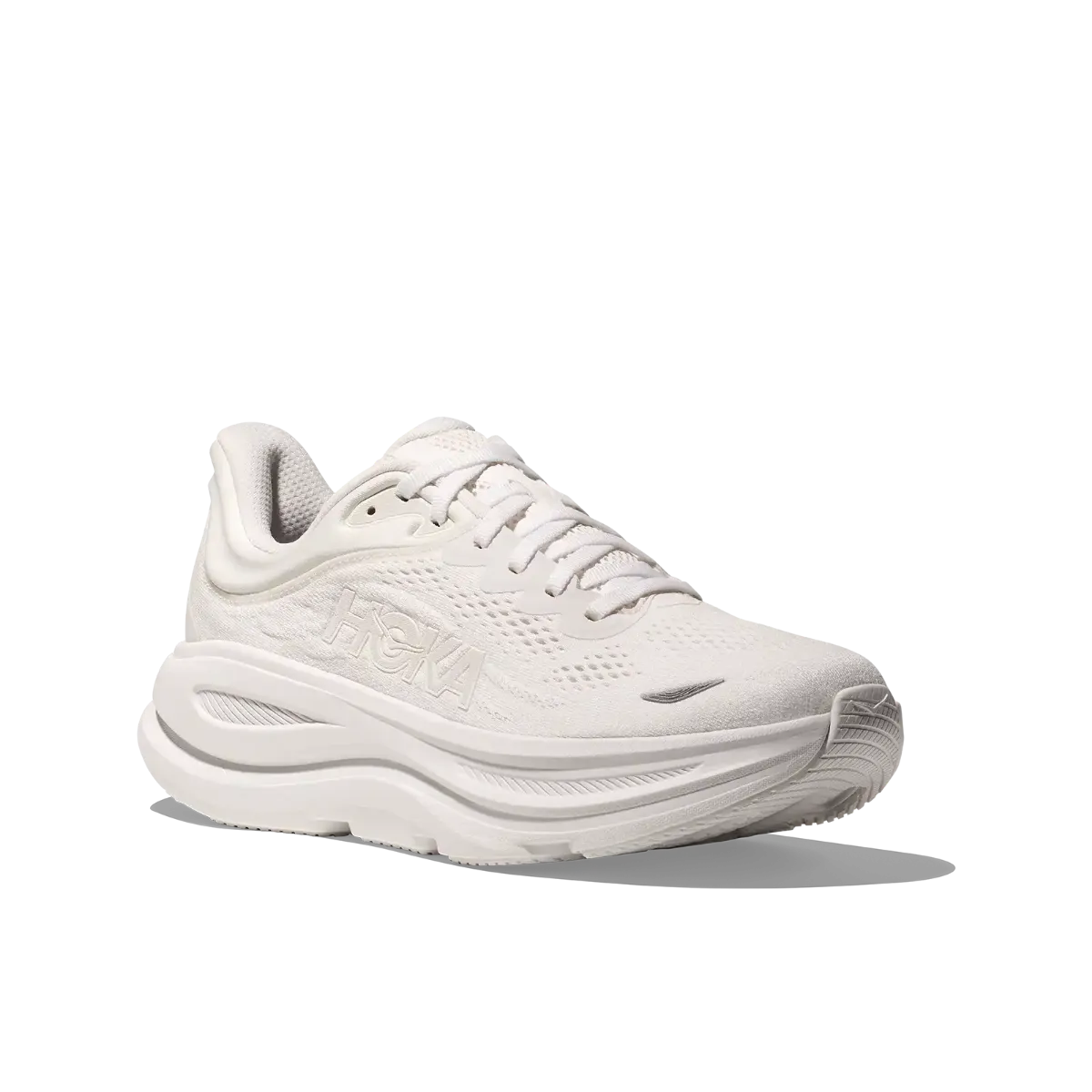 Hoka W Bondi 9 til dame i fargen White White (WWH)