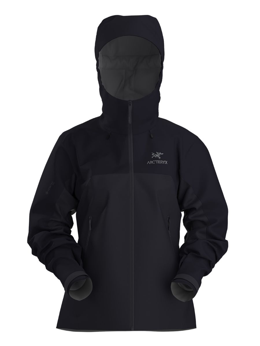 Robust skalljakke fra Arcteryx til dame i fargen Black