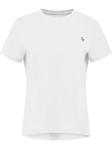 teknisk T-skjorte til dame fra Norrøna med logo