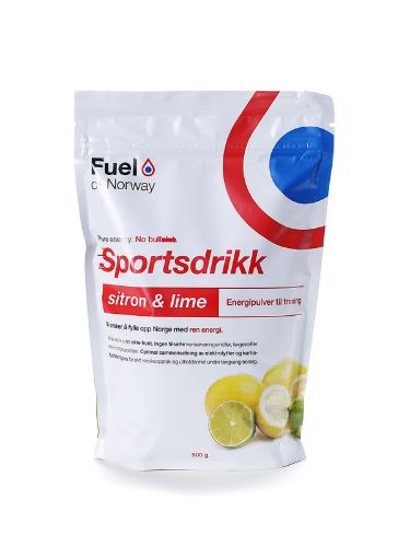 Sportsdrikk med smak av Sitron og lime