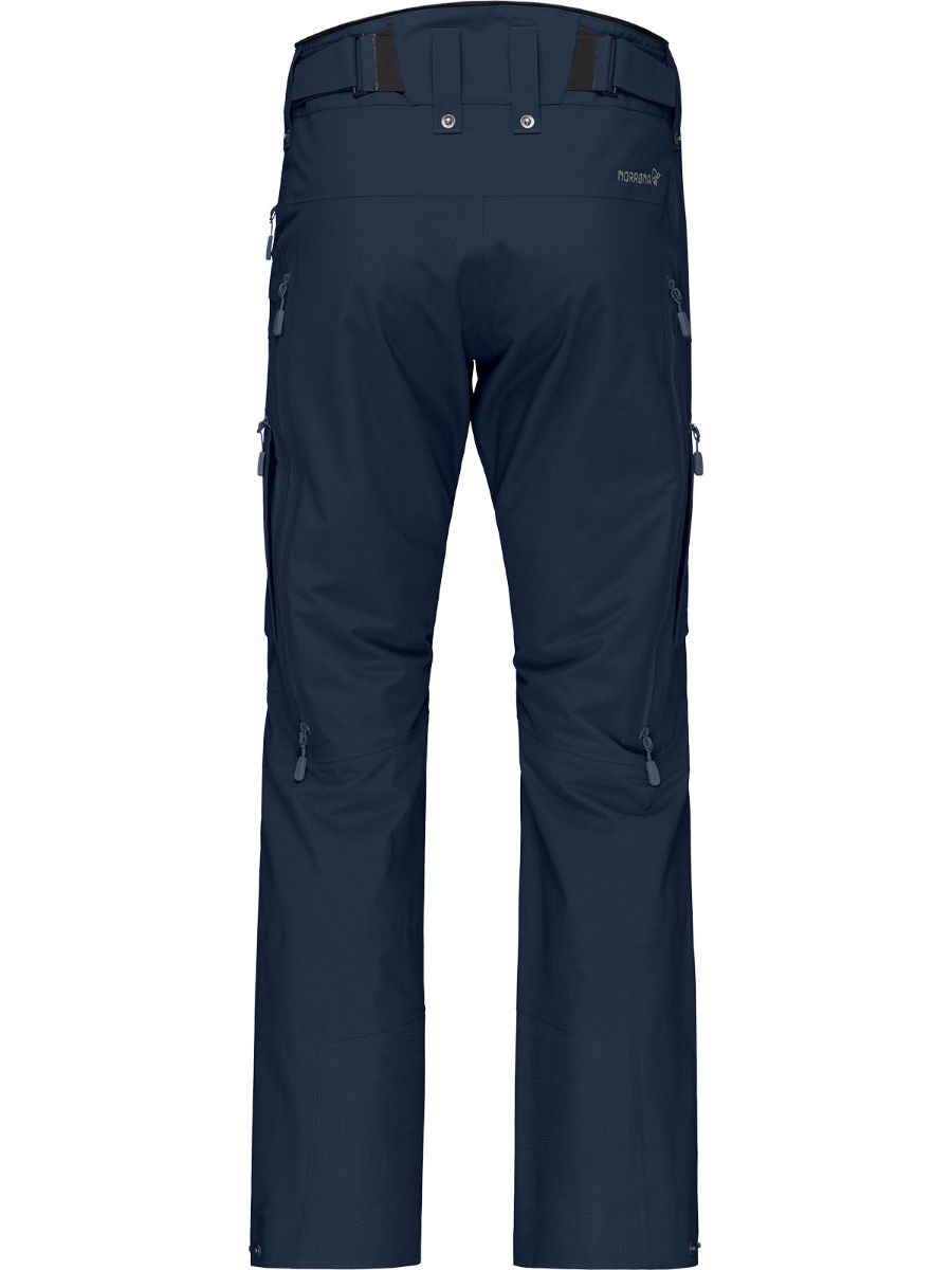 Robust og tykk shellbukse til herre med Gore-Tex membran