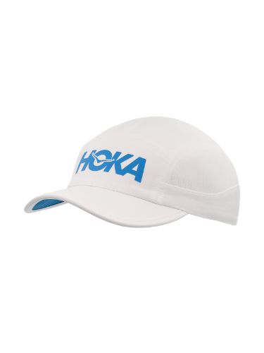 Teknisk caps fra Hoka med mesh-paneler og justering bak- perfekte capsen for løpeturen