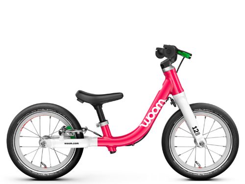 Woom 1 er en lett balansesykkel for barn 1,5–3,5 år (82–100 cm). Perfekt for trygg sykkelstart! 