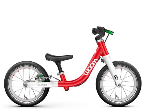 Woom 1 er en lett balansesykkel for barn 1,5–3,5 år (82–100 cm). Perfekt for trygg sykkelstart!