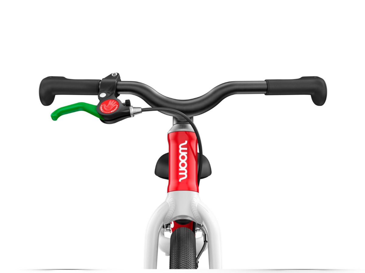 Woom 1 er en lett balansesykkel for barn 1,5–3,5 år (82–100 cm). Perfekt for trygg sykkelstart!