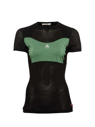T-skjorte til dame i ullnetting fra Aclima