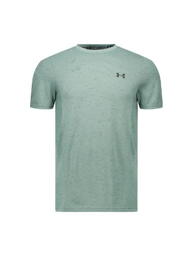 Treningsoverdel til herre fra Under Armour i Silica Green