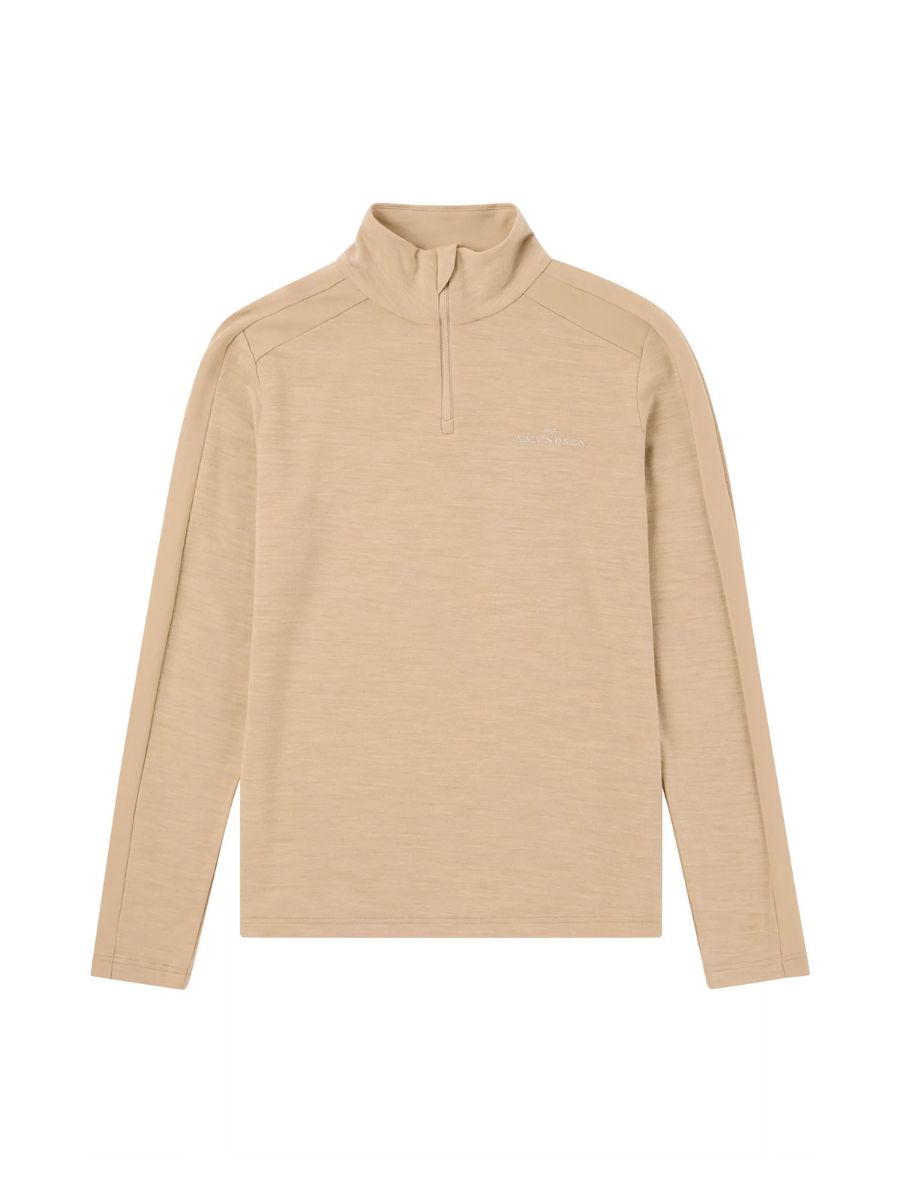 Lett og allsidig genser med halfzip til dame fra Amundsen