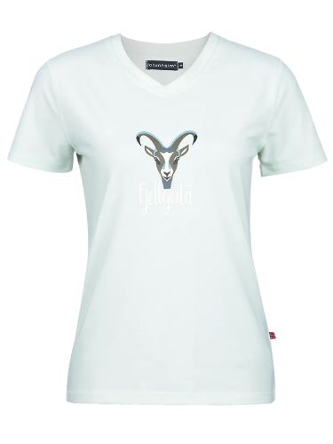 Lett og komfortabel t-skjorte til dame fra Jotunheim med trykk