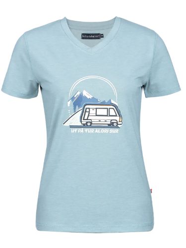 Lett og komfortabel t-skjorte til dame fra Jotunheim med trykk